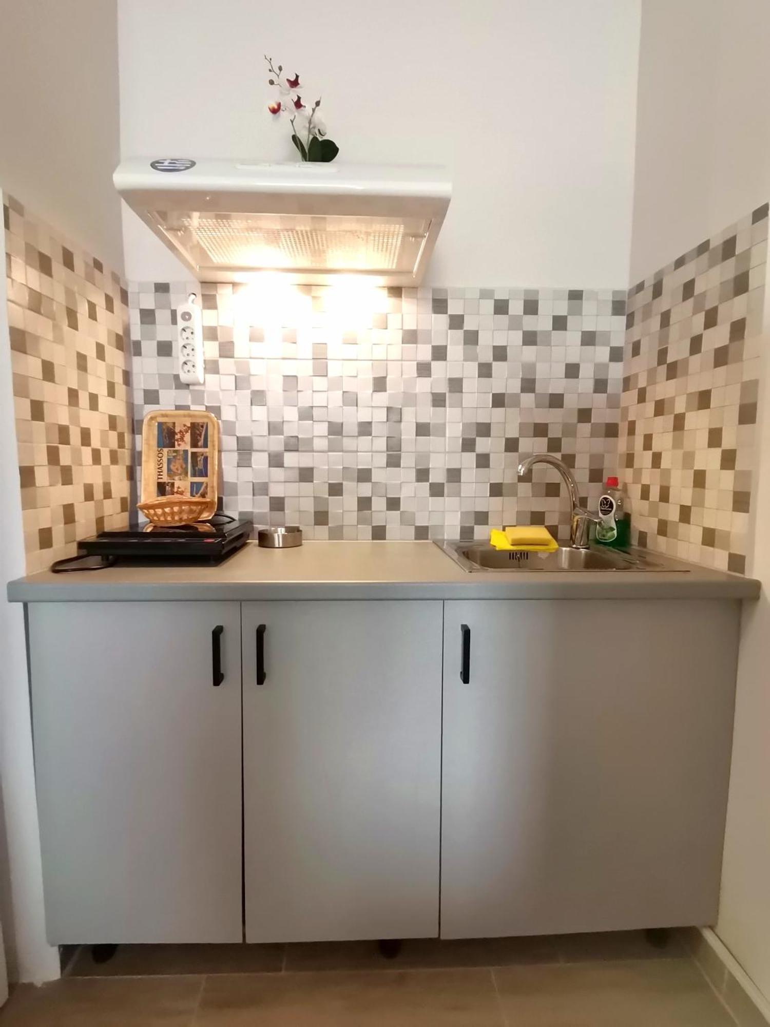 Studios Lia Adults Only -Fully Renovated Chrisi Ammoudia Exterior foto